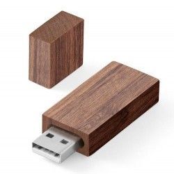 Memoria USB Sax Madera Nogal